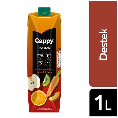 Cappy Destek Karton Kutu 1 L Migros