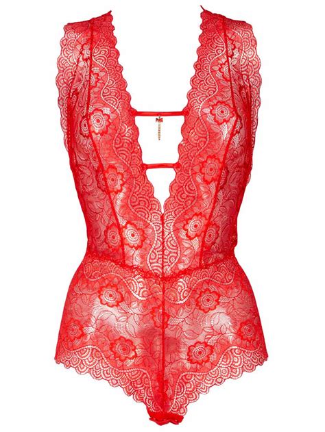 Completo Intimo Rosso Pizzo Atelier Yuwa Ciao Jp