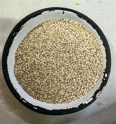 Dried Brown Unhulled Organic Sesame Seeds For Cooking Packaging Type