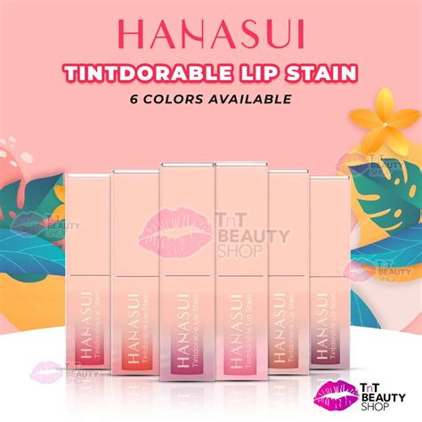 Jual Hanasui Tintdorable Lip Stain Lip Tint LIPTINT Shopee Indonesia