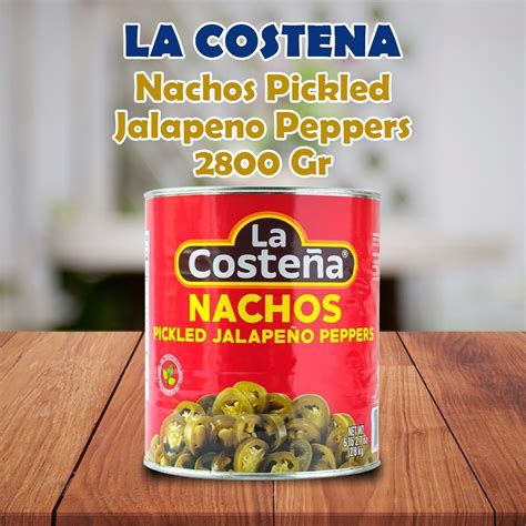 Jual La Costena Pickled Jalapeno Nacho Sl 2800 Gr Shopee Indonesia