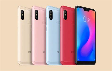 Xiaomi Redmi 6 Pro Características Ficha Técnica Con Fotos Y Precio