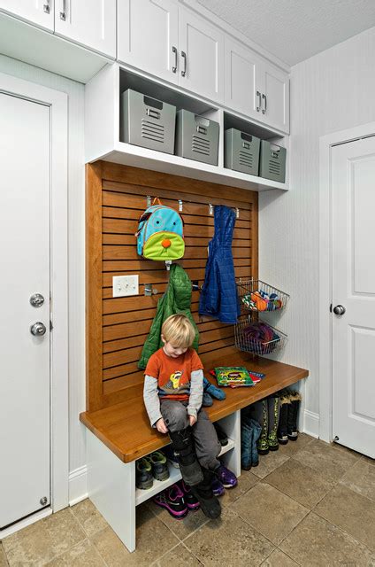 Revamped Mudroom Traditional Entry Minneapolis By User Houzz