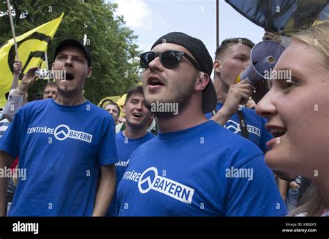 Demonstration Of The Far Right Identitarian Movement Identitaere