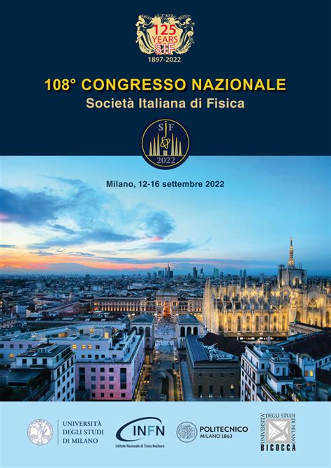 Congresso Nazionale SIF 2022