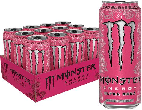 Monster Ultra Rosa Cans Ml Pack Amazon De Lebensmittel