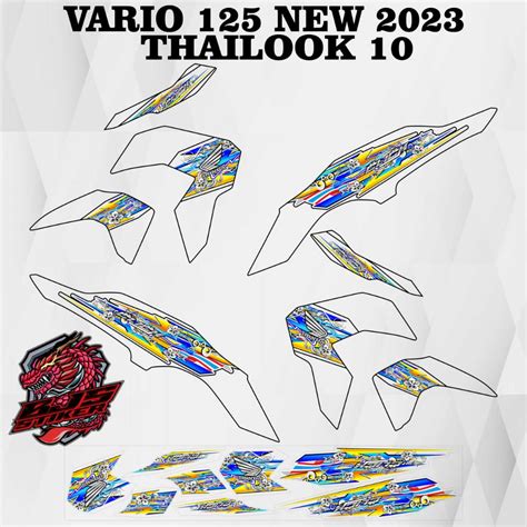 Jual Stiker Striping Vario 125 New 2023 Stiker Striping List Variasi