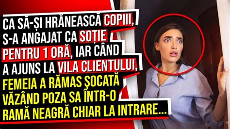 Ca să și Hrănească Copiii S a angajat ca Soție pentru 1 Oră Iar când