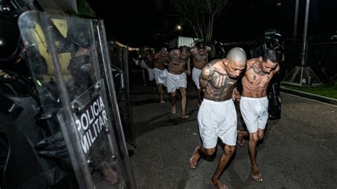 Another Suspected Gangsters Enter El Salvadors Notorious Prison