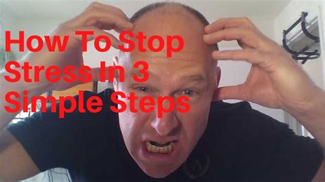 How To Stop Stress In 3 Simple Steps How To Stop Stressing Out Youtube