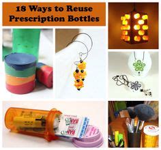 8 DIY THINGS TO DO WITH EMPTY PILL BOTTLES Ideas Pill Bottles Pill