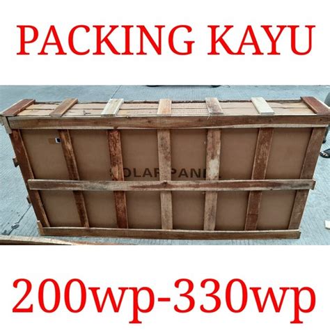 Jual Packing Kayu Untuk Solar Panel Wp Wp Wp Wp Wp Di