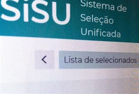 Após adiamento MEC libera resultados da primeira chamada do Sisu DP