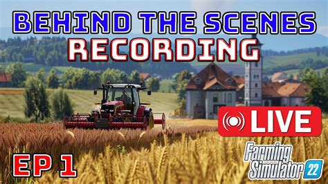 Behind The Scenes Recording Episode Of To M Farming