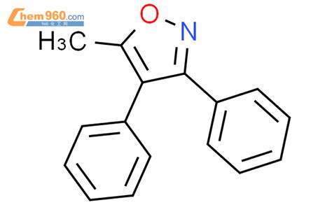 5 甲基 3 4 二苯基 异噁唑CAS号37928 17 9 960化工网