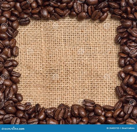 Coffee Beans Border Royalty Free Stock Photo Image 26403735