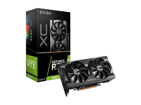 EVGA GeForce RTX 3060 Ti XC GAMING Video Card, 08G-P5-3663-KR, 8GB GDDR6, iCX3 Cooling, Metal ...