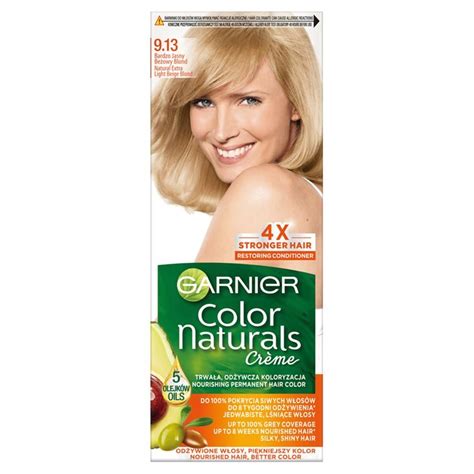 Garnier Color Naturals Crème Farba do włosów 9 13 bardzo jasny beżowy