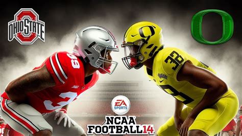 NCAA Football 14 2 Oregon Vs 10 Ohio State Week 10 Big 10 Match