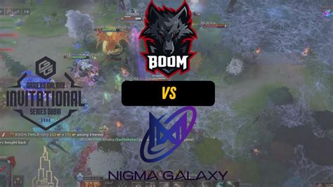 Boom Vs Nigma Sea Gamers Galaxy Invitational Series Dubai Best