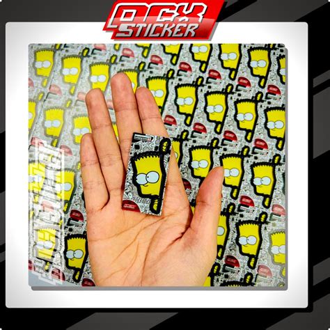 Sticker Simpsons H Nh D N Simpsons D N Bi N S Xe Ph Ki N I N