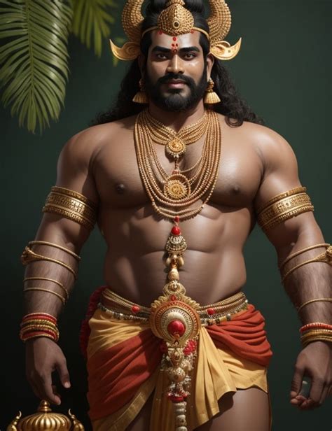 Mahabali drawn by AI : r/Kerala