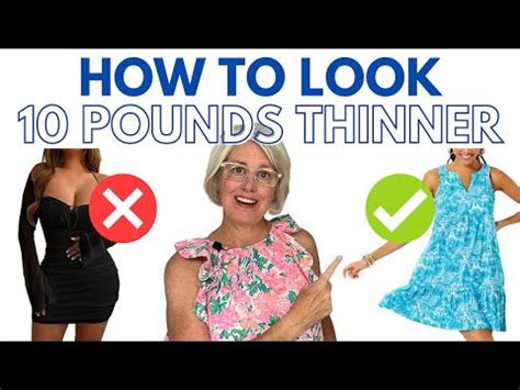 OVER 50 10 WAYS To Look INSTANTLY SLIMMER This SUMMER YouTube