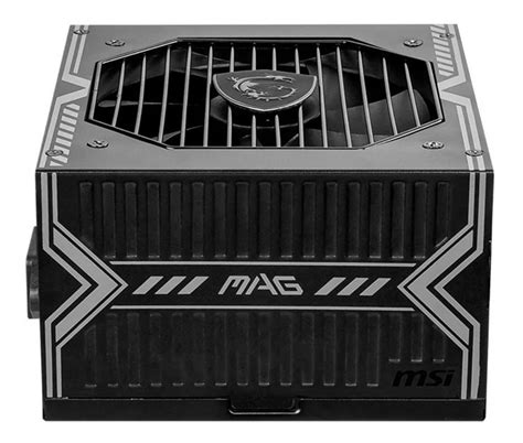 Fuente De Poder W Gamer Msi Plus Bronze Mag A Bn Atx Env O Gratis