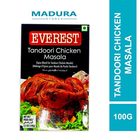 Everest Tandoori Chicken Masala Masala Chicken Powder 100g Shopee Philippines