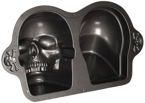 Wilton Dimensions Nonstick 3d Skull Pan Novelty Cake Pans