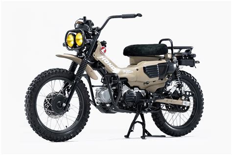 Honda S New Ct Hunter Cub Trail Bike Gets Military Off