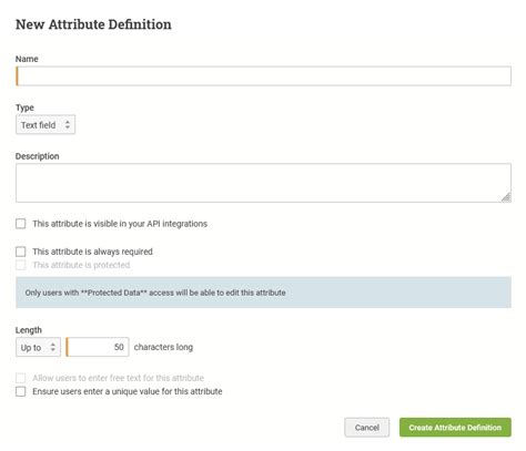 Instance Attributes Support Centre