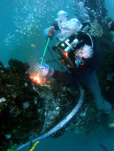 Underwater Welding Underwater Welder Underwater Photography