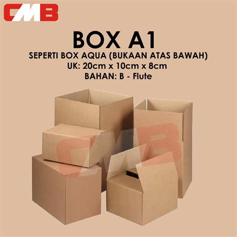 Jual Kardus Karton Custom Box Packing Packaging Makanan Hampers Baju