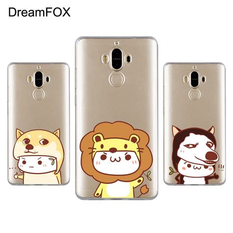 DREAMFOX L323 De Moda Lindo De Dibujos Animados Suave TPU Funda De