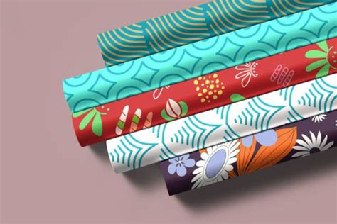 Five Paper Rolls Mockup Psd And Graphic By Rami S Design Creative