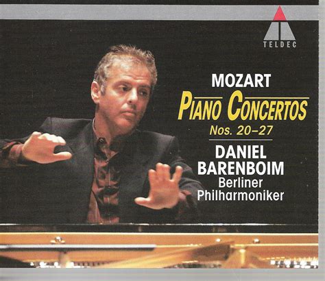 Mozart Barenboim Berliner Philharmoniker • Piano Concertos Nos 20 27