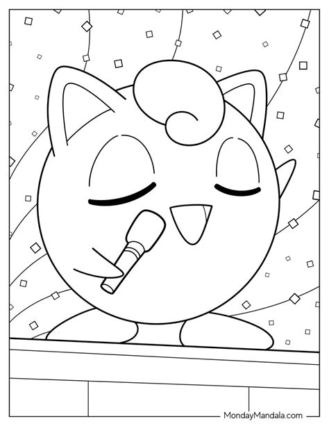 22 Jigglypuff Coloring Pages Free Pdf Printables Artofit