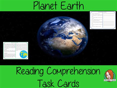 The Planet Earth Reading Comprehension Cards Teaching Resources