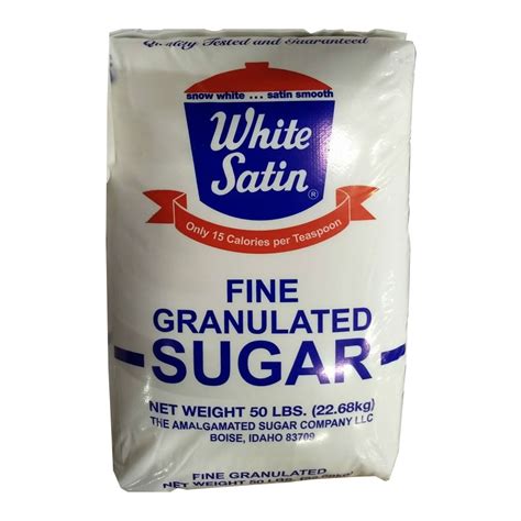 White Satin Granulated Beet Sugar Food Service International