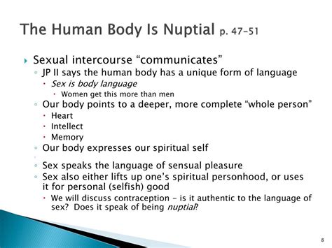 Ppt Theology Of The Body Chapter Two Powerpoint Presentation Free