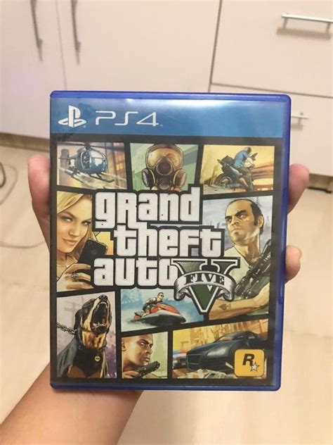 Jual Kaset PS4 GTA V Grand Theft Auto ORIGINAL Video Game Game Di