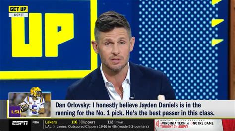 Dan Orlovsky Makes Bold Nfl Draft Proclamation