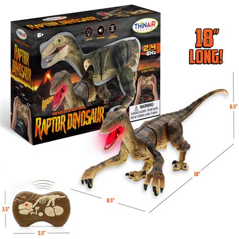 RC RAPTOR DINOSAUR - THE TOY STORE