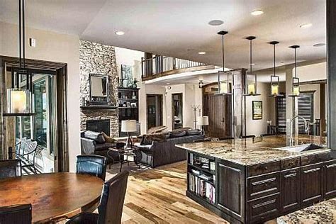 Two Story 5 Bedroom Mountain Home With A Bar Floor Plan Luxury Plan