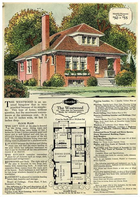 Pin By Elana Todt On Sears Kit Houses House Plans Vintage House Plans Bungalow Floor Plans