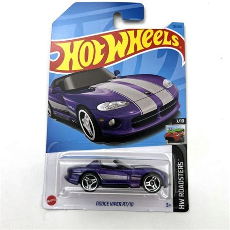 Машинка Hot Wheels Bargain price DODGE VIPER RT purple купить с доставкой по выгодным