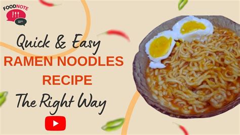 😍 How To Make Ramen Noodles The Right Way Homemade 😍 Youtube