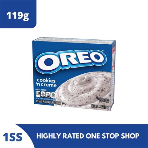 Jell O Oreo Cookies N Creme Instant Pudding Mix 119g Lazada Ph