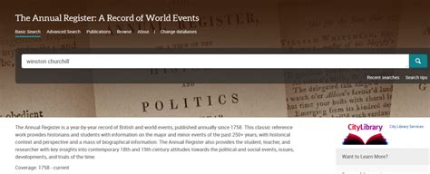 The Annual Register A Record Of World Events CityLibrary News